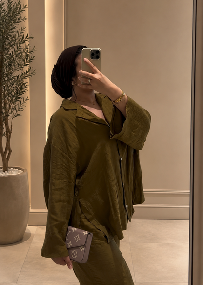 Ensemble Glamore en lin  🤍✨